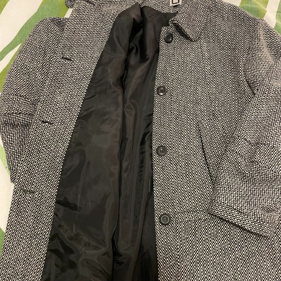 Adolfo Dominguez Women Wool Coat Size 8 Medium - Picture 8 of 12